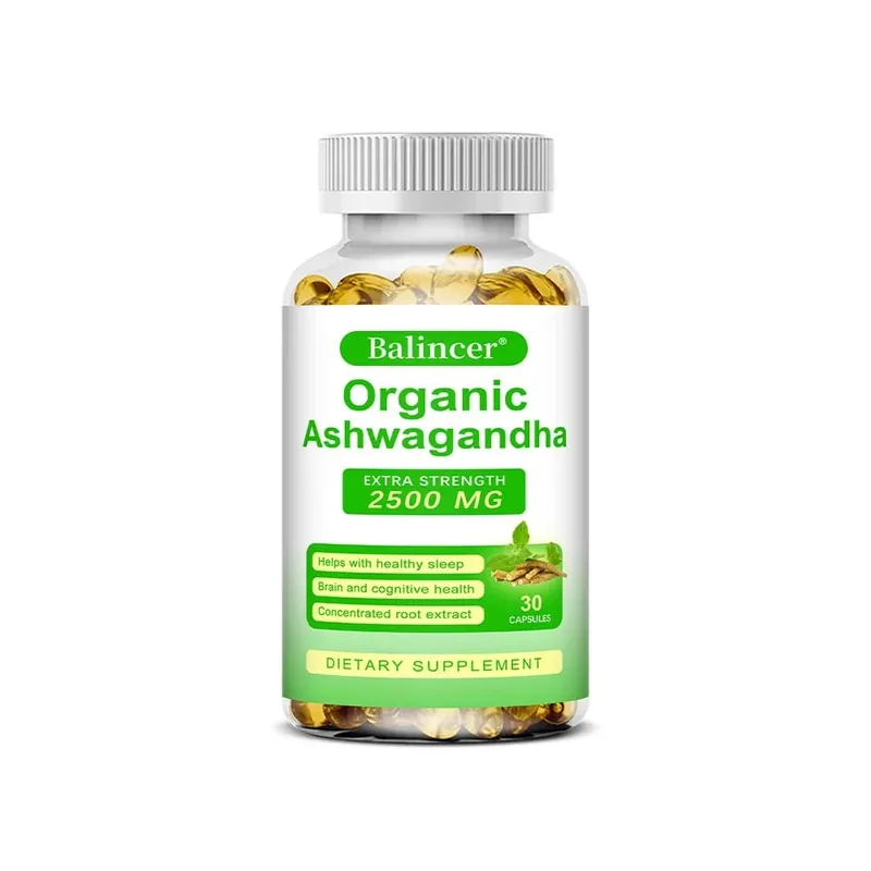Ashwagandha Supplement- Supports Brain and Memory Improves Focus Stamina Improves Mood and Sleep - 120 Capsules