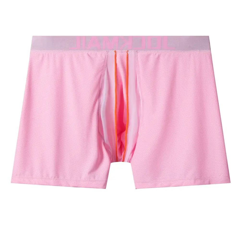 Intimo da uomo sexy Boxer da uomo 3D Custodia a forma di amaca Progettato Pannelli in rete traspirante Boxer da uomo Tronco Mutande maschili