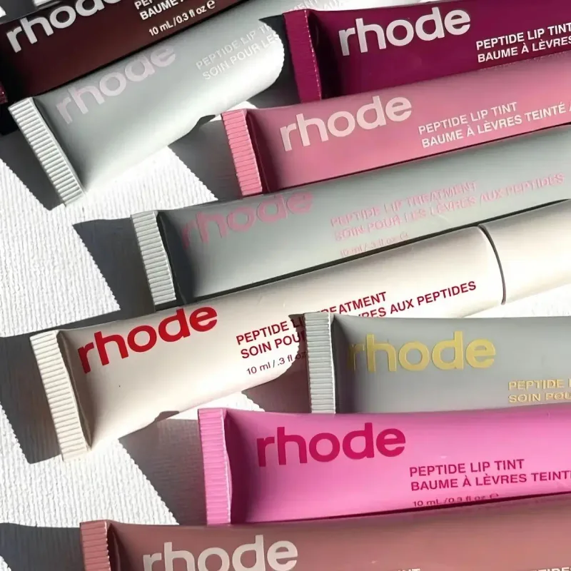 Rhodeskin Lip Gloss Lip Balm Smoothing Lipstick Lines Lasting Nourishing Women Care Makeup Moisturizer Blush Girl Lipstick Gift
