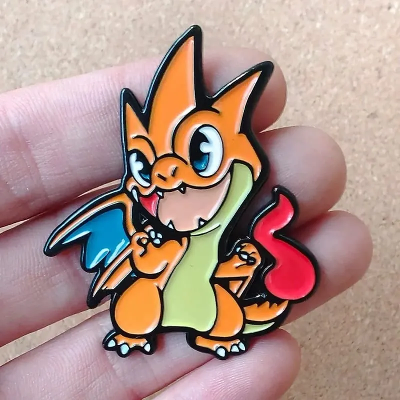 Pokemon Enamel Pin Gengar And Pikachu Lapel Pins for Backpacks Bread Badges Medal Brooch for Clothes Jewelry Gifts for Friends — image 8