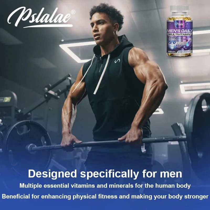 Men's Multivitamin Supplement - Supports Men's Multivitamin with Vitamins A C D E & B12 Zinc Calcium Magnesium and More