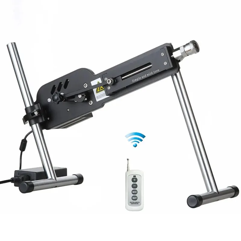 Machine sexuelle améliorée avec télécommande, Super silencieuse, Ultra réglable, Vac U Lock, 30db, 70W, Machine d'amour avec Big D gratuit