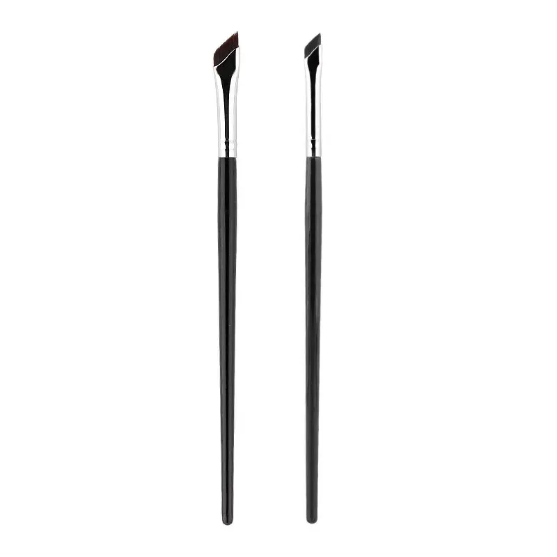 1-16pcs อัพเกรดใบมีดแปรงอายไลเนอร์ Ultra Thin Fine มุมแบน Eyebrow แปรง Brow Place แปรงแต่งหน้าที่แม่นยำรายละเอียดแปรง