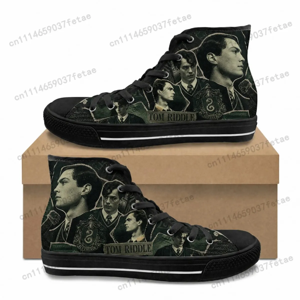 Tom Riddle Low Top High Quality Sneakers Teenager Canvas Sneaker Mens Womens Casual Couple Shoes Customization Shoe