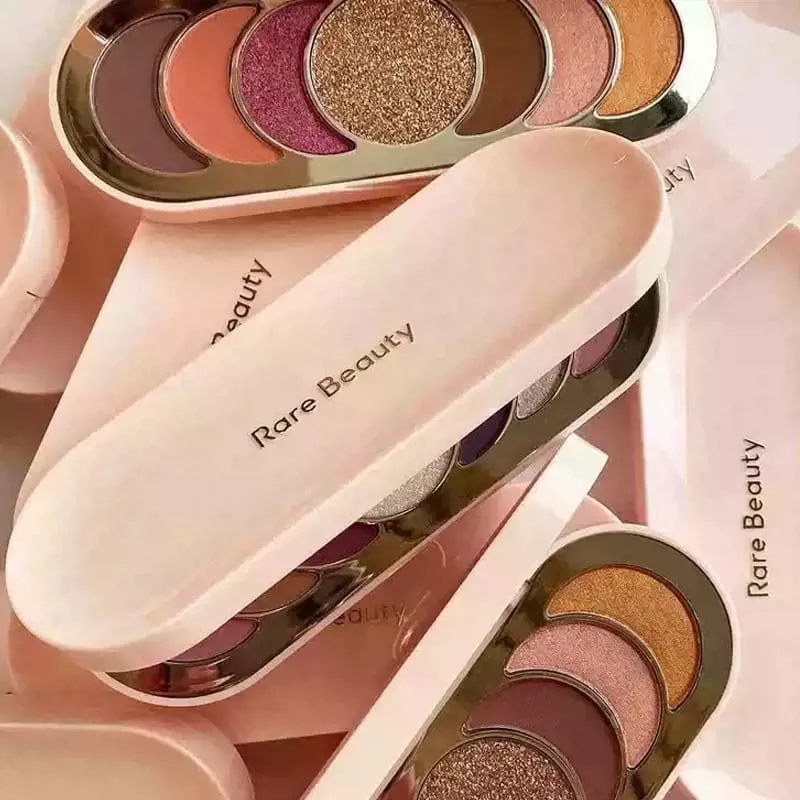 Rare Beauty Easy To Apply Highlighter Eyeshadow Palette Blush Hydrating Brightening Mashed Potato Blush Enhance Facial Details