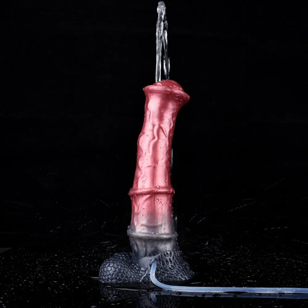 Squirting Horse Anal Dildos Monster Fake Penis G-Spot Stimulator Masturbation Butt Plug Cock Sex Toy For Women Men Flirting