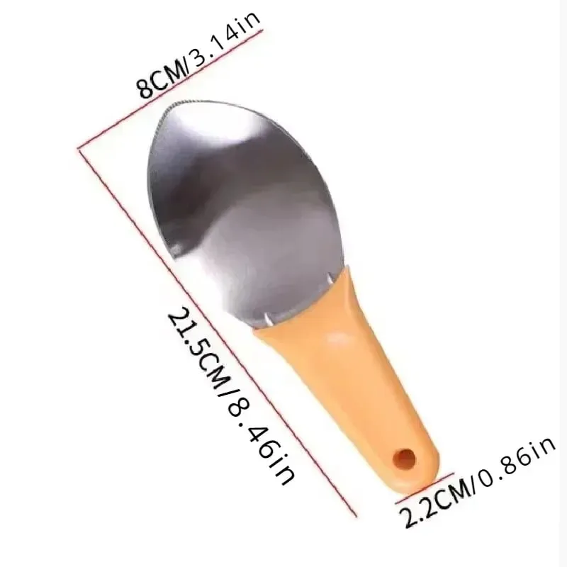 Hot Multifunctional Mango Spoon Mango Knife Cutting Granule Tool Peeler Peeler Mango Avocado Scoop Kitchen Fruit Tool