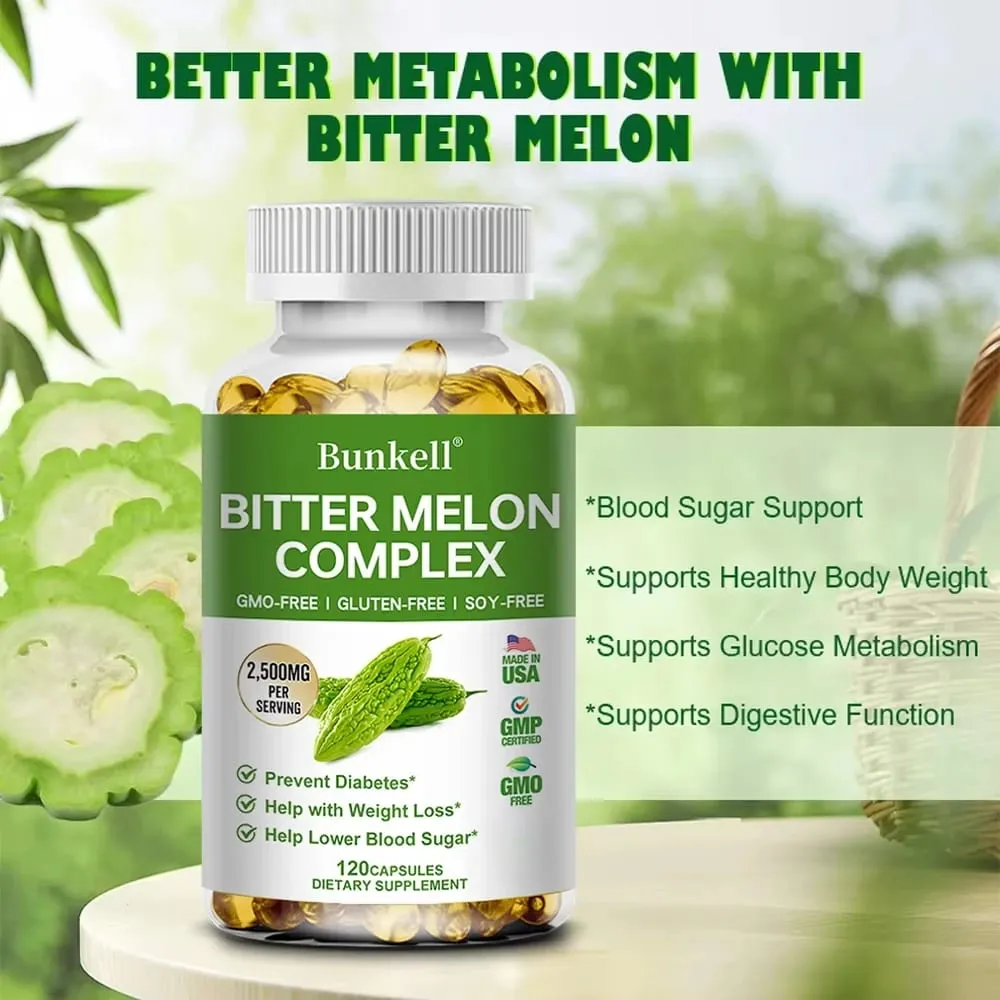 Bitter Melon Extract - Helps balance blood sugar and blood lipids promotes overall metabolic health weight management — image 5