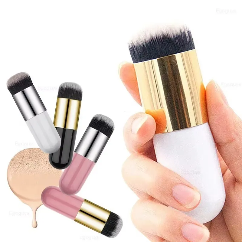 1PCS Makeup Brushes Face Foundation Loose Powder Concealer Blending Blush Brush Soft Synthetic Cosmetics Beauty Makeup Tools