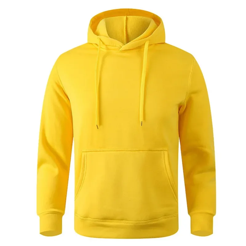Men's Soft Loose - Fit Fleece Pullover Hooded Sweatshirt With Pockets For Cold Days