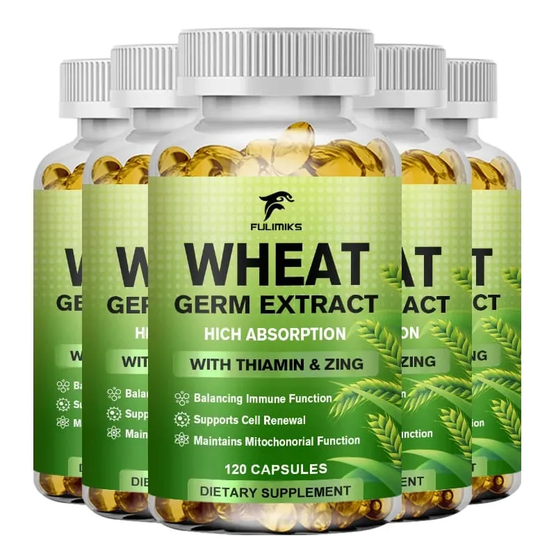 Spermidine 13mg Supplement Fermented Wheat Germ Extract Promotes Cellular renewal Anti-Aging Hair Growth & Immune Health — image 12
