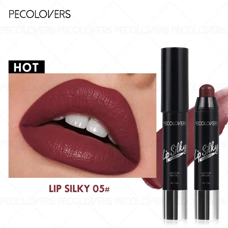 1pcs Multi-color Moisturizing Lipstick Pen Multi-color Selection To Depict The Outline of The Lips No Dryness Lip Cosmetics