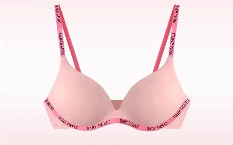 Vibrant Dopamine Color Seamless Wirefree Push Up Bra Panty Set Soft Comfy Sexy Lingerie Underwear For Women 32‑38AB