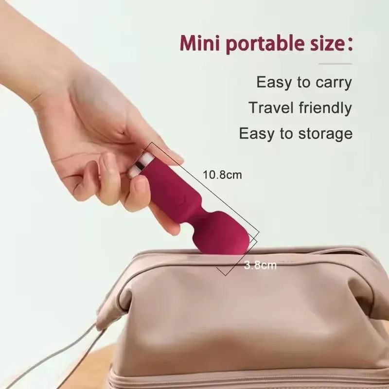 Powerful AV Vibrator Female G Spot Clitoris Stimulator Magic Wand Vangin Nipple Massager Dildo Masturbator Sex Toy for Woman 18+