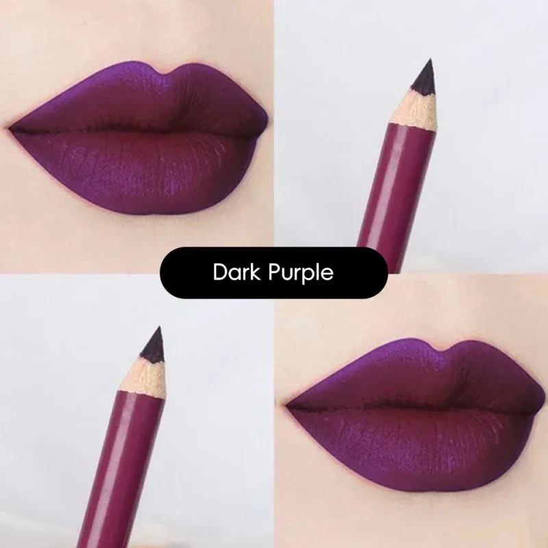 Waterproof Lip Liner Matte Nuede Red Long Lasting Makeup Pens Non-stick Cup Lipstick Women Party Makeup Lip Cosmetics