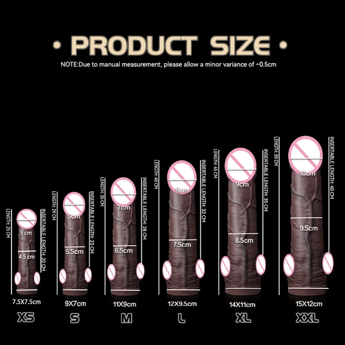 Super Soft Silicone Dildo with Suction Cup Flexible Big Penis G-spot Strap-On Sex Toy for Women Men Lesbian
