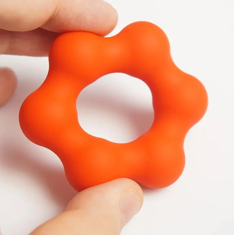 Star Dick Penis Cock Ring Delay Ejaculation Silicone Cockring Erection Sex Toys Men Testicle Scrotum Ball Stretcher