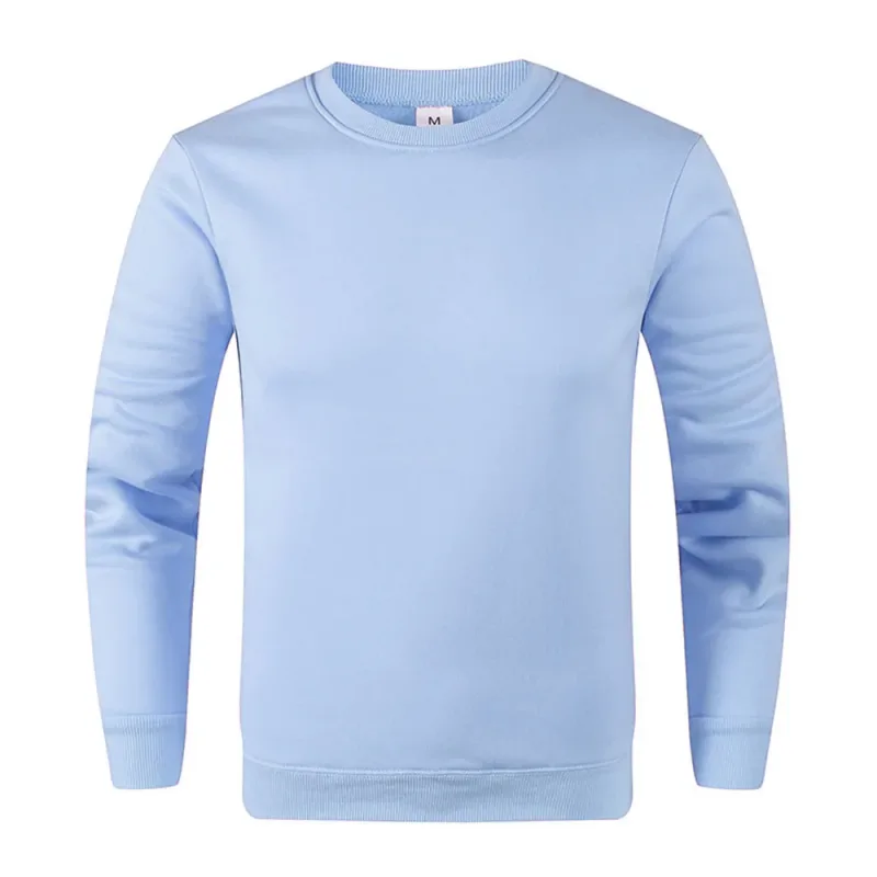 Men's Basic Pullovers Casual Sweatshirts for Men Women Solid Color Spring Autumn Hoodie Sports Long Sleeve Sweatshirt Techwear