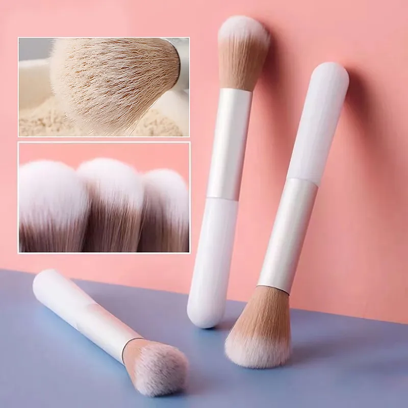 1Pcs Round Handle Multifunctional Makeup Brushes Girl Professional Powder Foundation Blush Brush Cosmetic Accessories