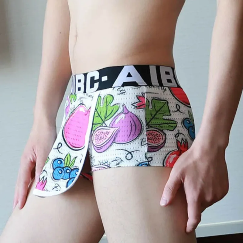 Boxershorts Onderbroeken Ondergoed Slips Kleding Katoen + Spandex Open Gloednieuw Mode Stijlvol aanbod Geschikt