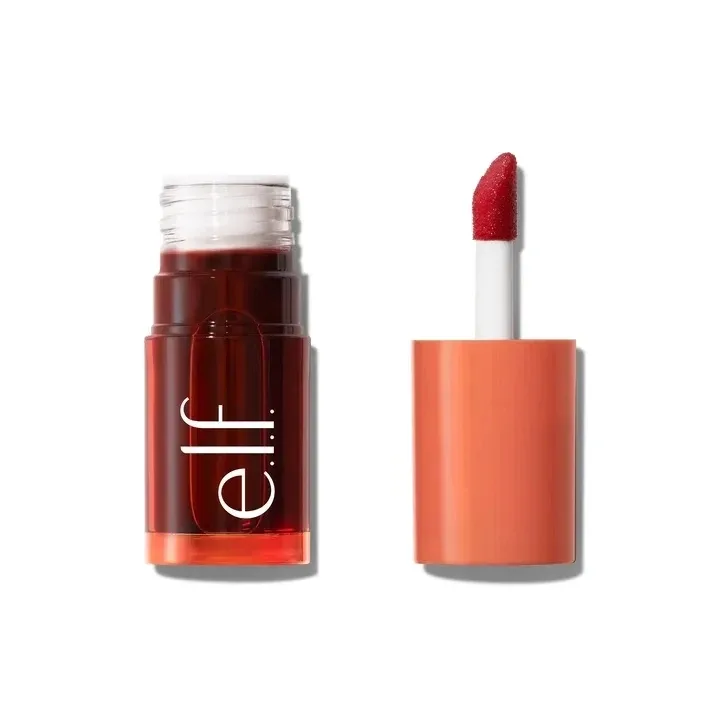 Popular Elf Brand Portable Fruit Flavor Lip Gloss Thin Hydrating Nourishing Repairing Improve Lip Lines Tinted Lip Balm Cosmetic — image 19