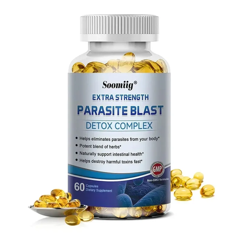 Parasite Express - Naturligt tarmsundhedstilskud, der renser tyktarmen. Afgifter og renser, øger leverens immunitet