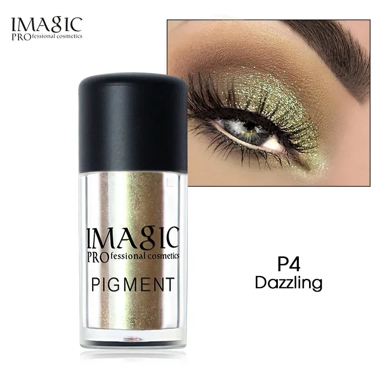 New Arrival Glitter Eyeshadow Metallic Loose Powder Waterproof Shimmer Pigments Colors Eye Shadow Makeup Cosmetics