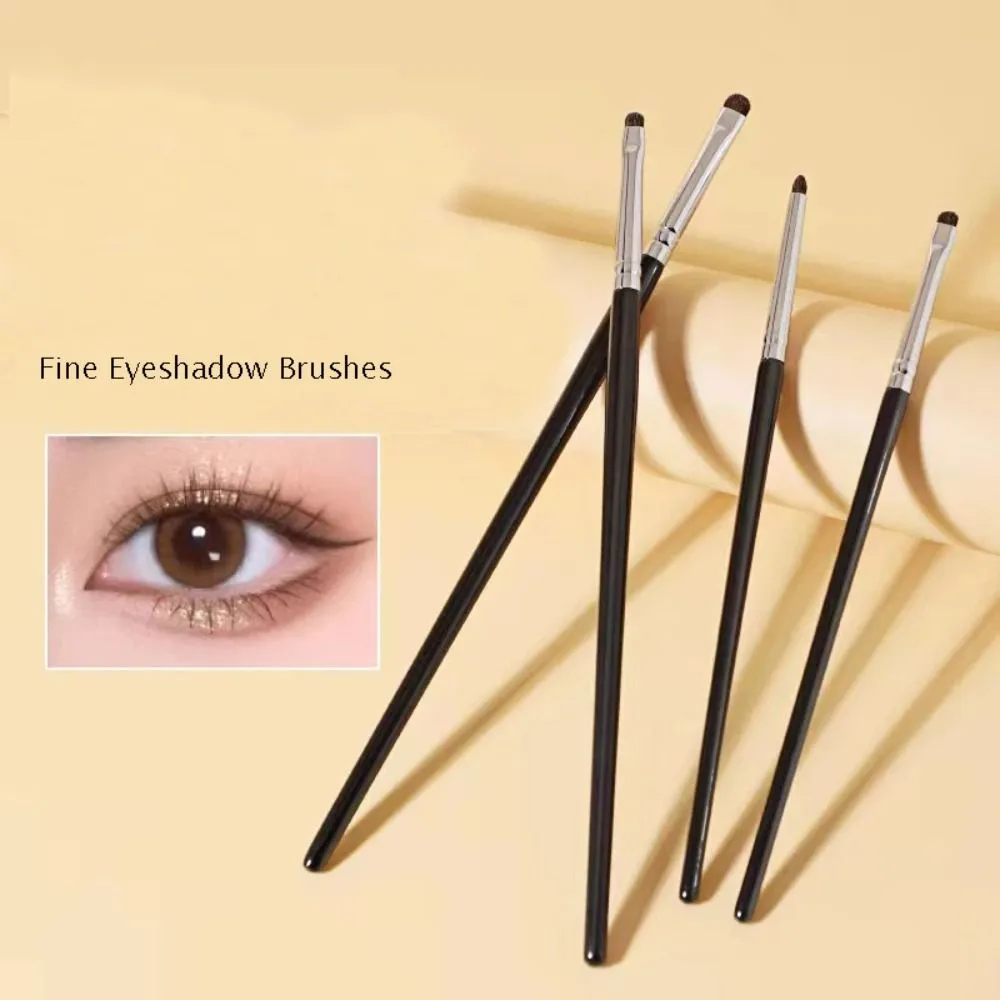 Soft Fine Eyeshadow Brushes Smudge Eyeliner Makeup Brush Eyelid Highlighter Lying Silkworm Makeup Brushes Tools Eye Makeup