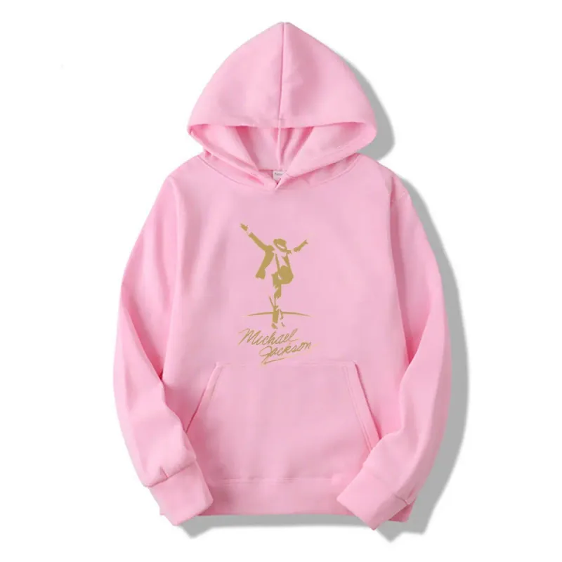Michael Jackson Gold Men hoodies