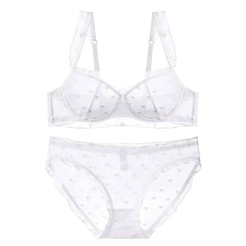 2025 Summer Minimizer Bra Ultra-Thin Wireless No Sponge Lace Bralette Pure Sensual Support Big Bust Sheer Comfort — image 11