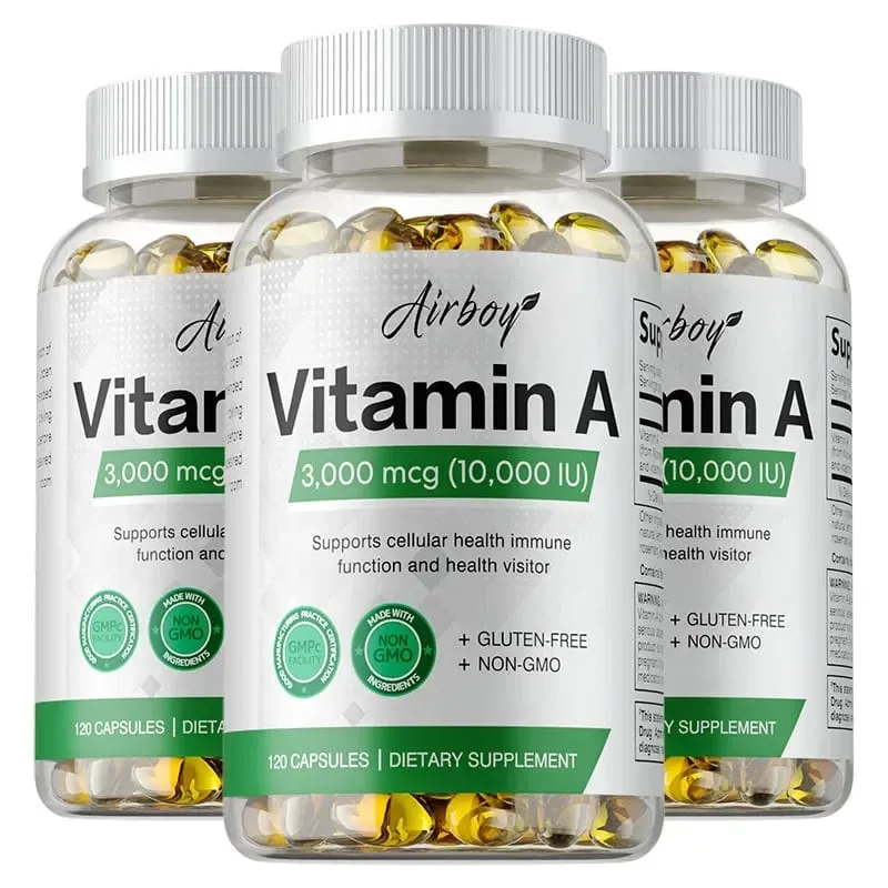 Vitamin A - Immune System & Reproductive Function Supports Healthy Skin & Eyes Antioxidant Activity — image 11
