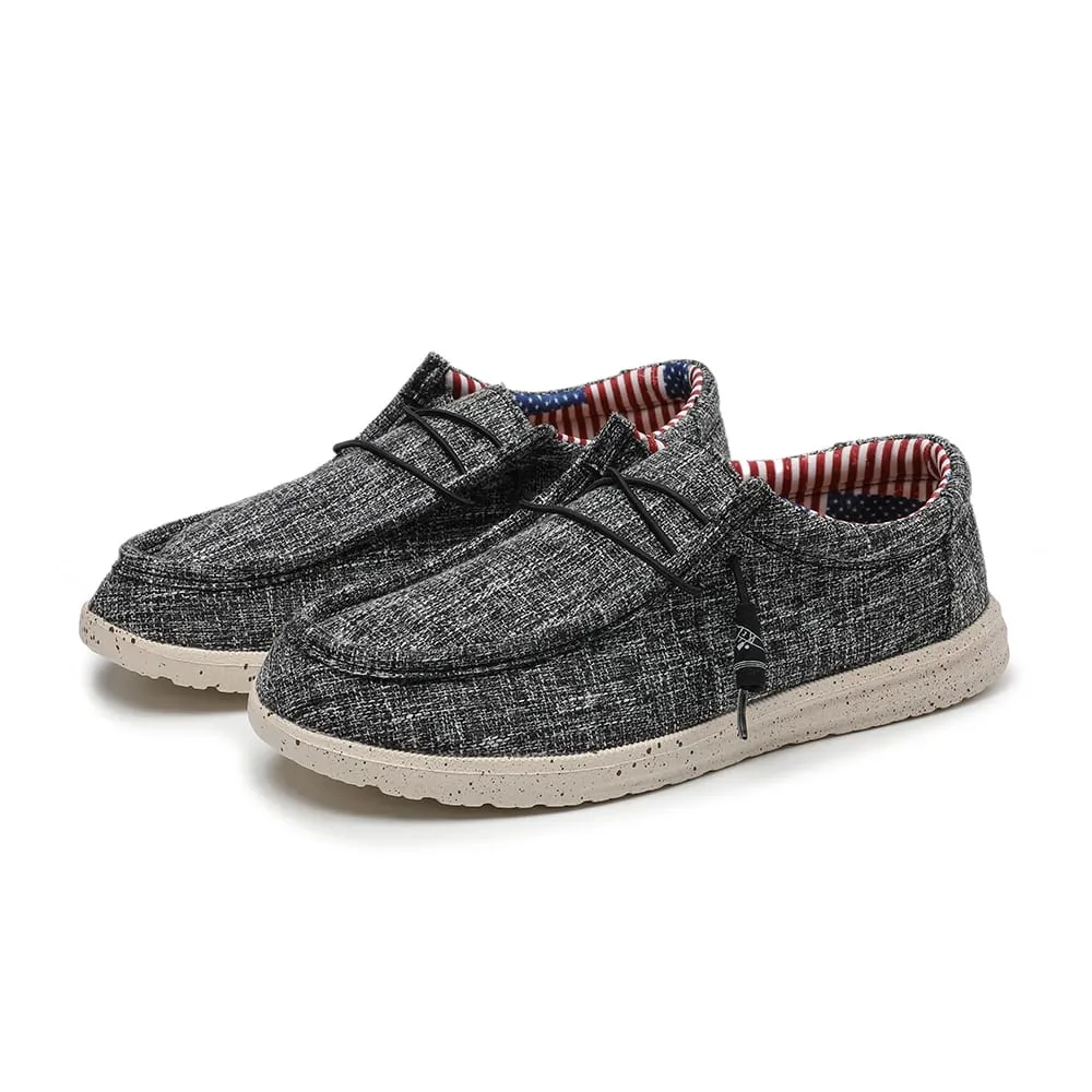 Plus Size Men's Solid Color Breathable Slip On Classic Loafer Shoes Comfy Casual Durable Lightweight Walking Shoes — image 11