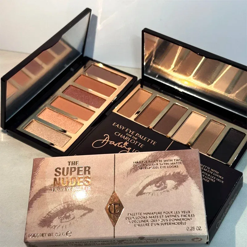 Charlotte Makeup Gift Powder Blusher&eyeshadow Palette Series Cosmetics Easy To Apply Lasting Coloring Natural Concealer Tilbury