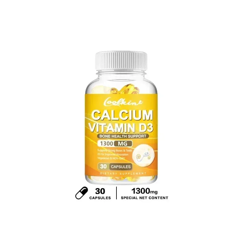 Calcium + Vitamine D3 Bevordert de gezondheid van de botten en ondersteuning van het immuunsysteem Verbetert de absorptie van carbonaat. Voedingssupplement