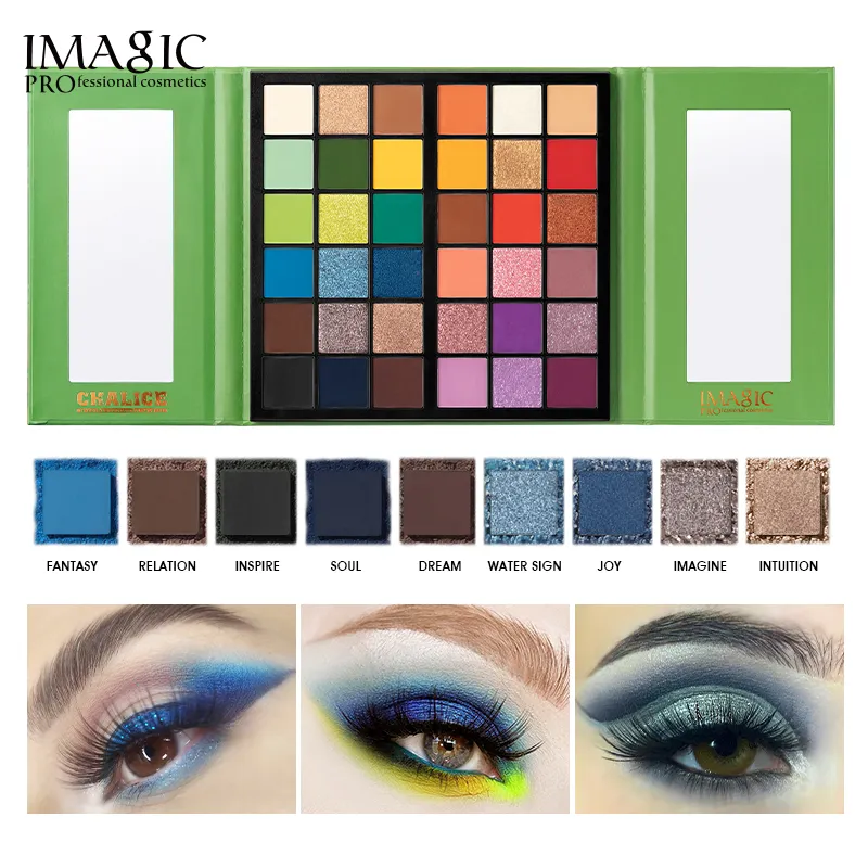 36 colors makeup eyeshadow palette matte pearlescent glitter eyeshadow palette metallic gloss nude eye pigment cosmetics