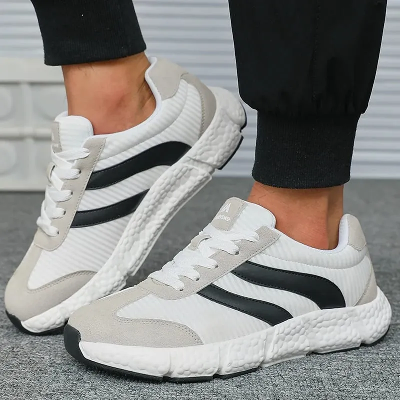 Unisex EVA Soft Sole Running Shoes Lightweight Vintage Multi-Use Sneakers Big Size Breathable Wear Resistant Walking TennisShoes — image 7