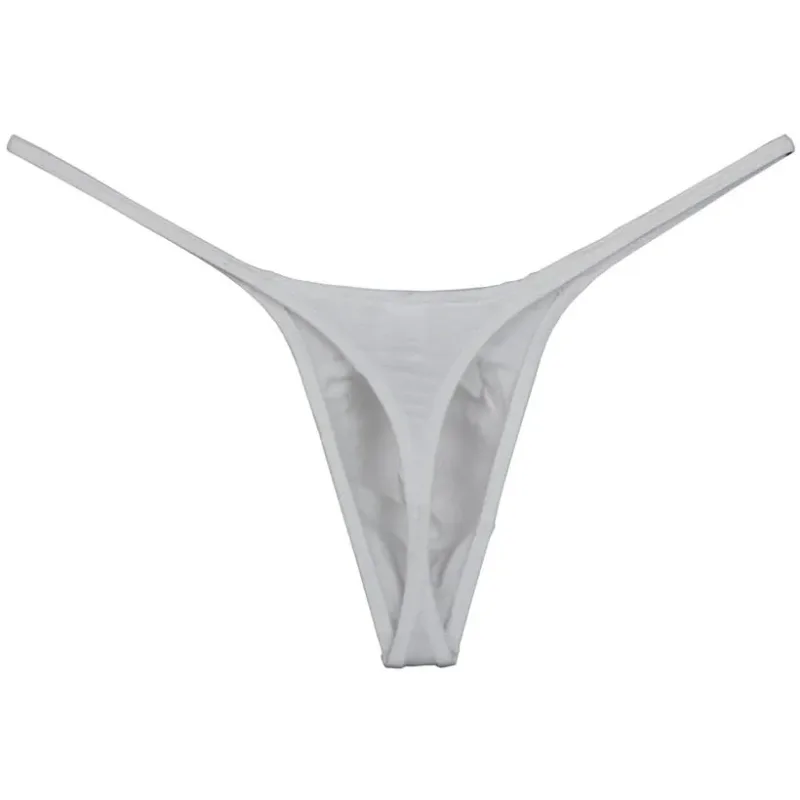 Men Modal String Thong Underwear Male Minimal Coverage Hipster T-back Jock Strap