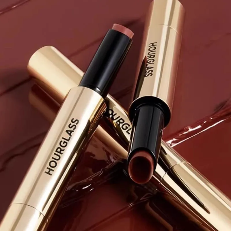 Hourglass Solid Lip Glaze Lipstick Volumising Liquid Concealer Stick Lip Gloss Blush Cream Lasting Nourishing Makeup Cosmetics