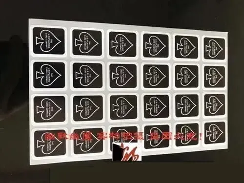 3 Sheets Original Bicycle Playing Card Case Seal Sticker Magic Trick 24 On 1 Sheet 3 Colors Magia Magie Magicians Accessory — image 9