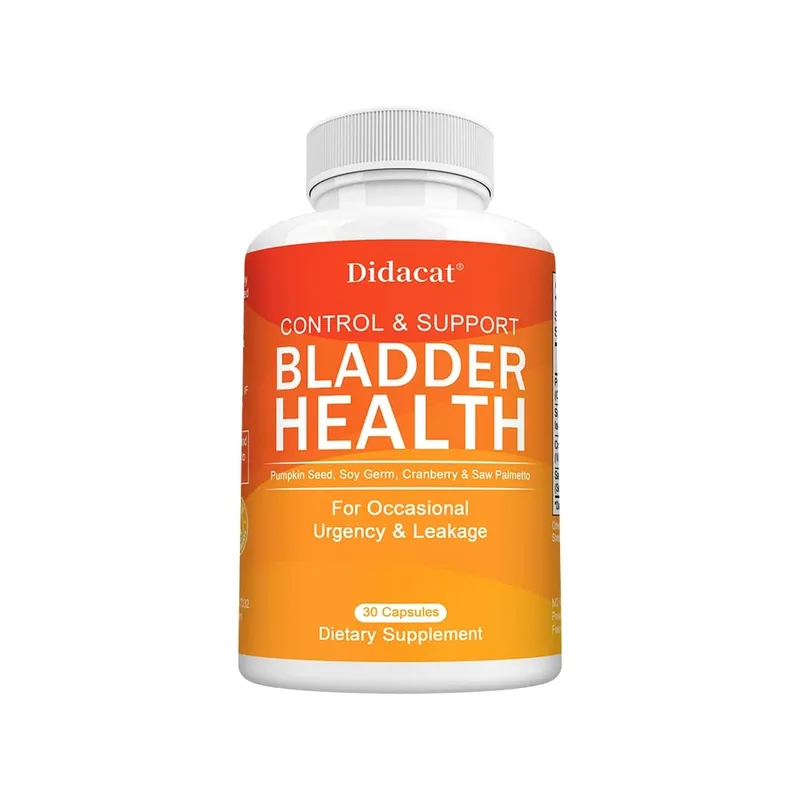 Bladder Control - with Cranberry Pumpkin Seed Extract - Urinary Tract Health Supports Healthy Urination - 120 Capsules