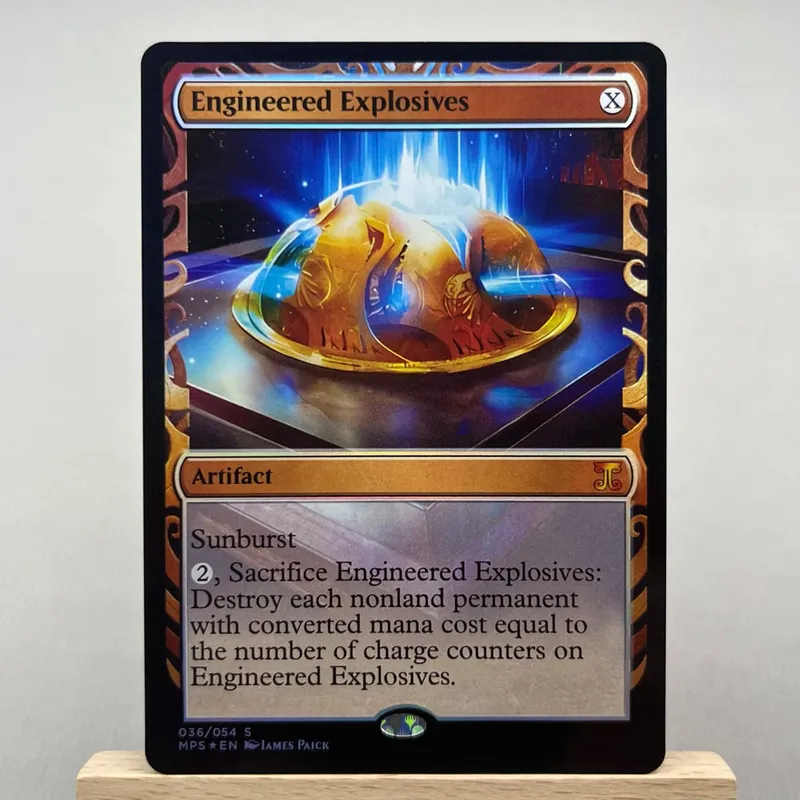 MPS FOIL2-01 TCG Cards for Home Play Proxy Sol Ring Mana Crypt Mox Opal the Mana Vault Chrome Mox Sword of — image 30