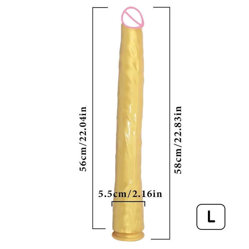 Extra Long Butt Plug Realistic Dildo Head Thread Silicone G-Spot Stimulator Vagina Masturbator Adult Sex Toys For Women Men Gay