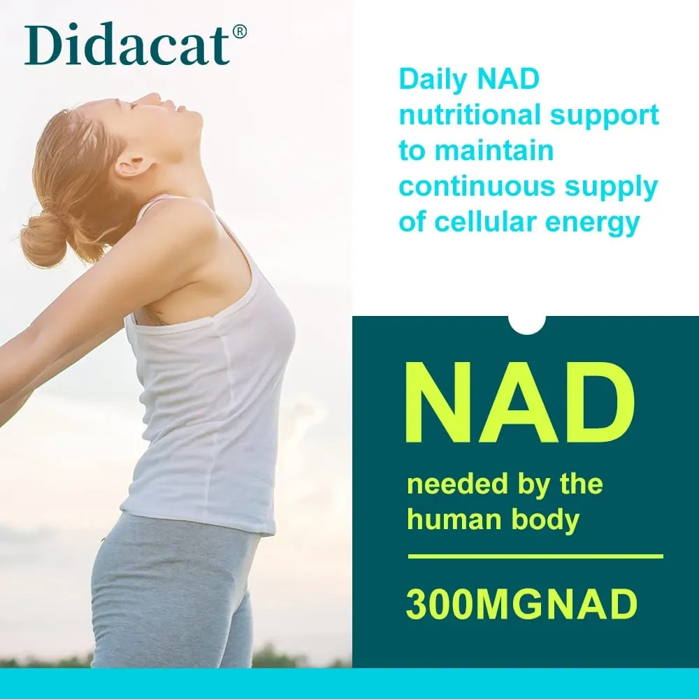 NAD + Resveratrol - Anti-aging Helps Boost Energy Promotes Cell and Skin Health Neuroprotection and Sleep Improvement — image 6