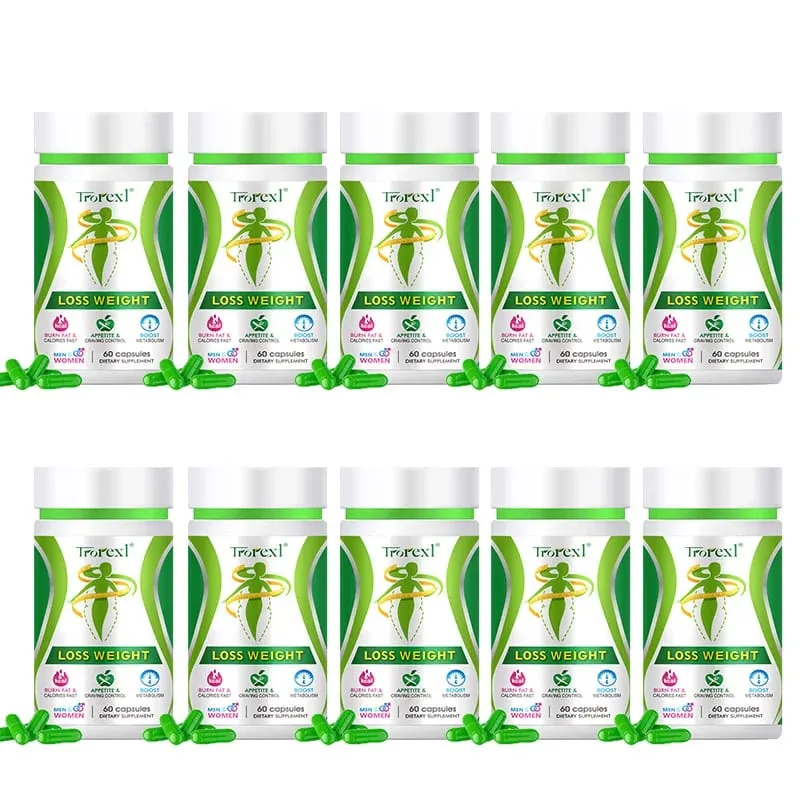 Tea Polyphenols Lotus Leaf Capsules | Slim Booster | Fat Loss | NO SIDE EFFECT