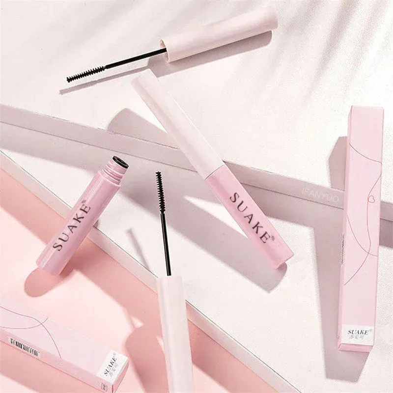 Black Brown Mascara 3D Lengthens Eyelashes Extra Volume Waterproof Natural Lashes Female Makeup Korean Cosmetics — image 5