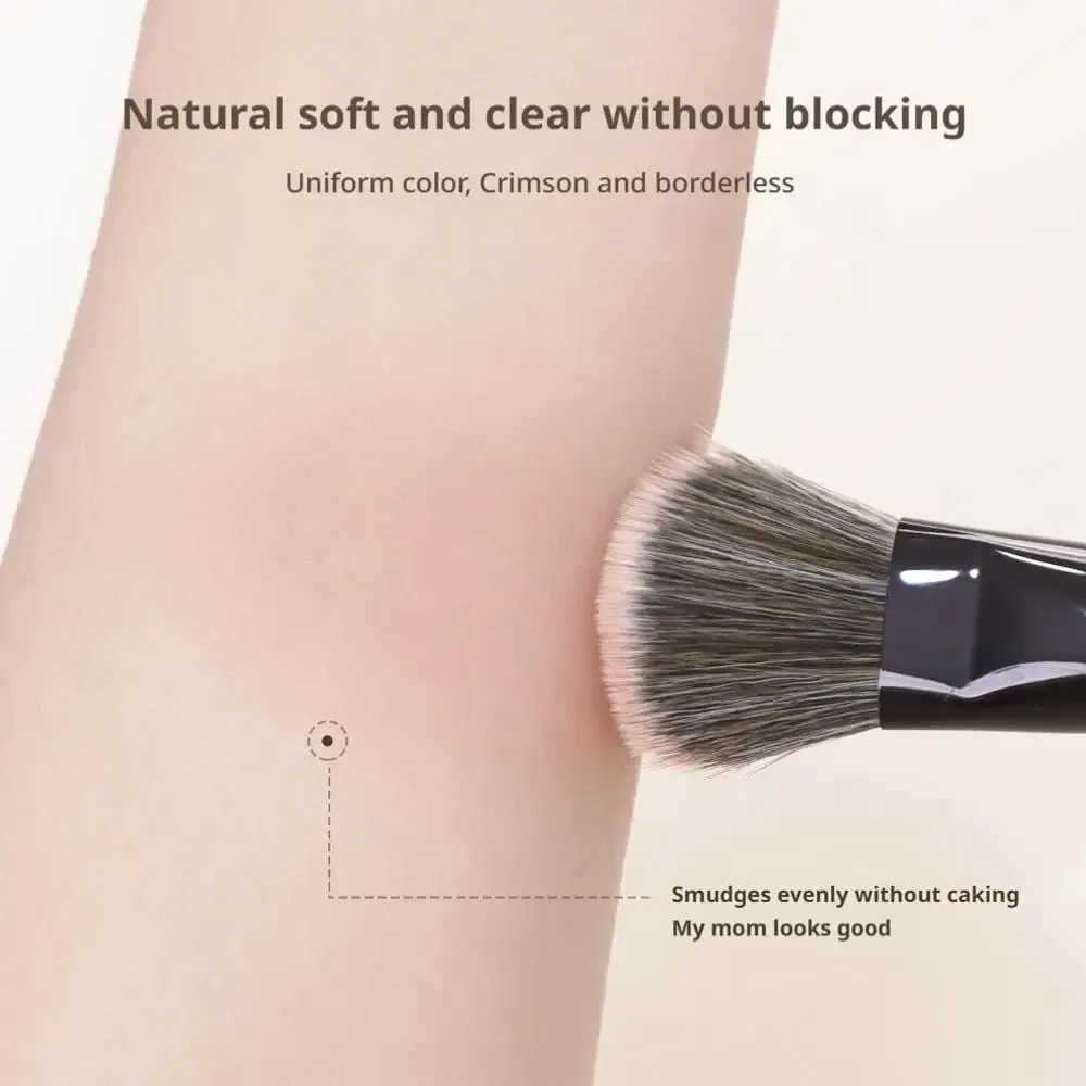 Slope Blusher Brush Powder Blush Cream Liquid Blush Makeup Brushes Flat Small Precise Blush Brush Makeup Tools