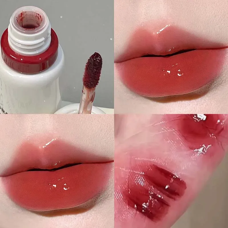 Herorange Glossy Lip Gloss Hydrating Watery Plump Lips Long Lasting for Autumn Winter — image 8