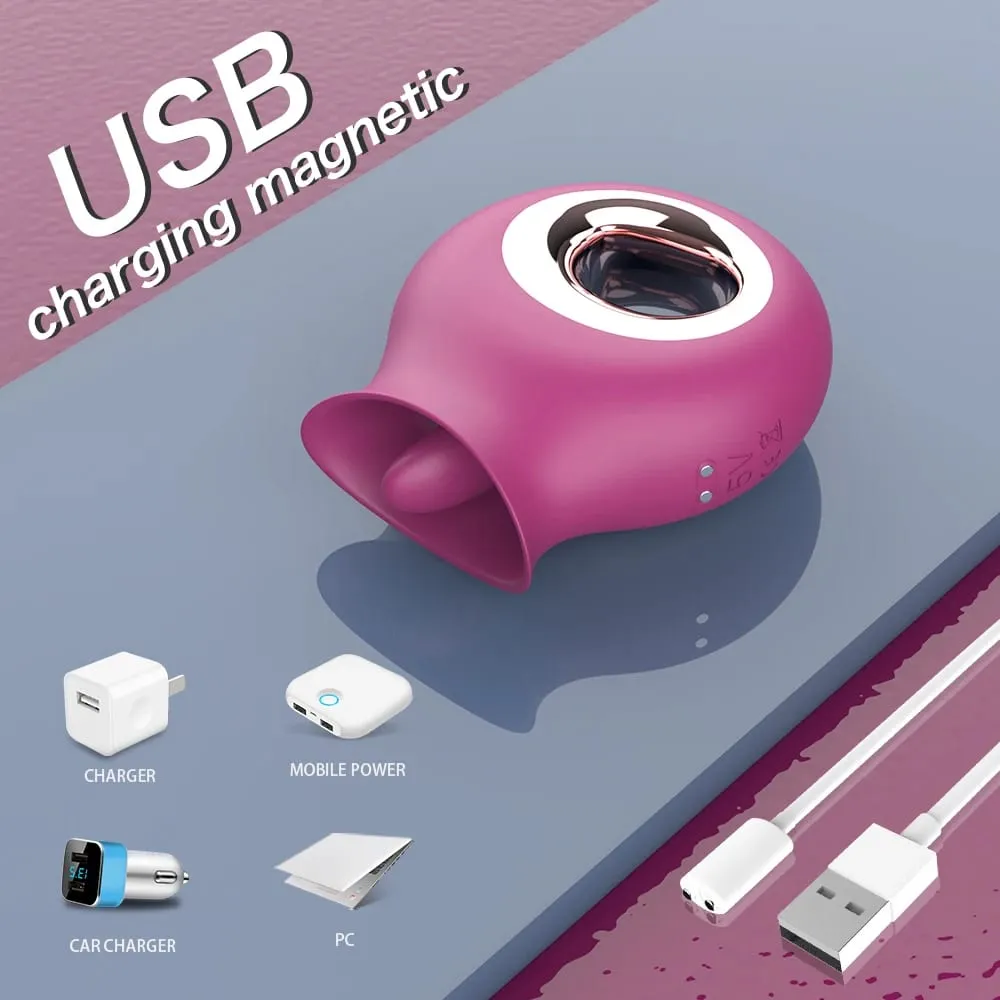 Vrouwelijke Vibrator G-Spot Dildo Clitoris Tepel Stimulator Orale Tong Kut Vagina Seksspeeltje Vrouwen Geschikt voor 18+