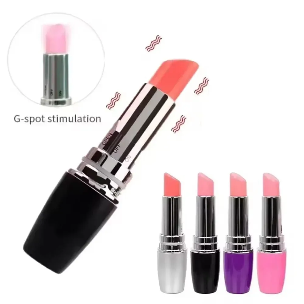 Mini Lipstick Bullet Vibrators Women Nipple Clitoris Stimulator Masturbator Electric Vibrating Jump Egg Massage Adult Sex Toys