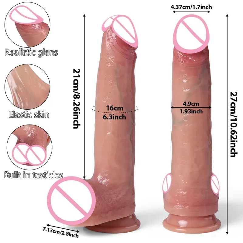 Dildo realistik kulit gelongsor kulup buah zakar dildo untuk wanita melancap dubur rangsangan faraj tali silikon mainan seks